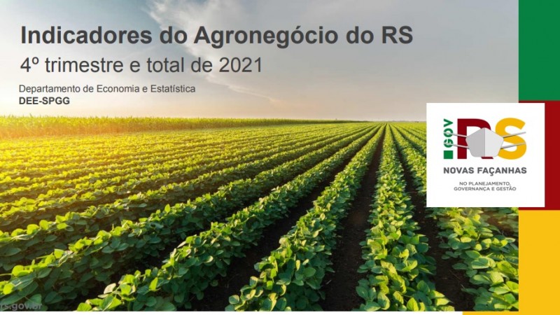 indicadores agronegócio rio grande do sul rs dee economia